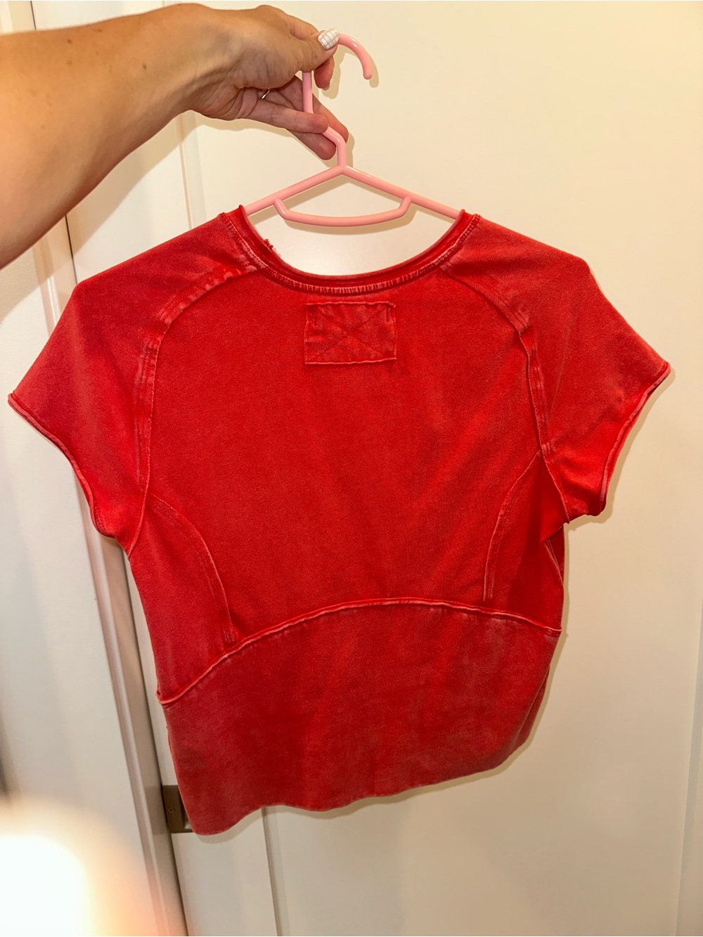 We The Free Protagonist Cropped Cap Sleeve Tee - Picture 5 of 7
